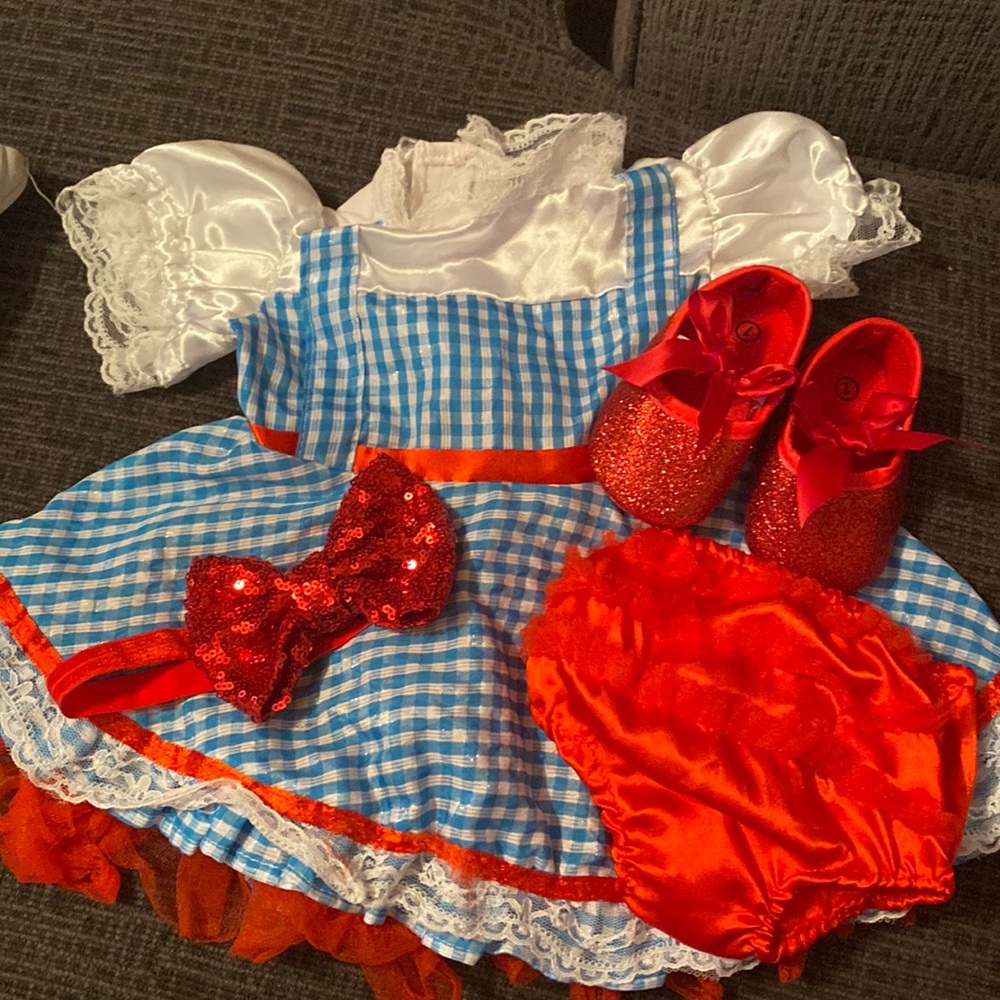 3-6 month Dorothy Halloween costume